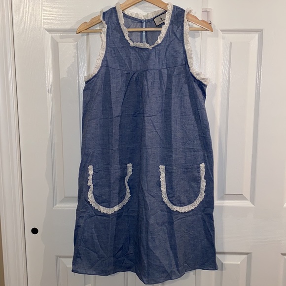 **XS Left** Chambray Lotte Dress
TUCKERNUCK - Picture 7 of 9